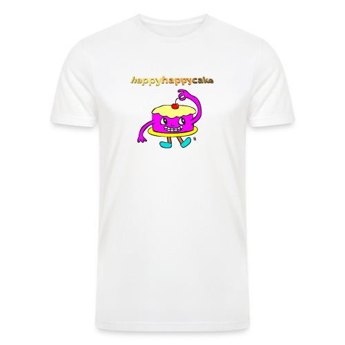 happyhappycake - Men’s Tri-Blend Organic T-Shirt