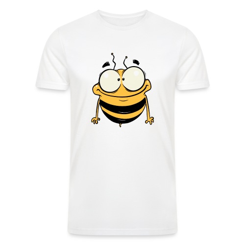 Happy bee - Men’s Tri-Blend Organic T-Shirt