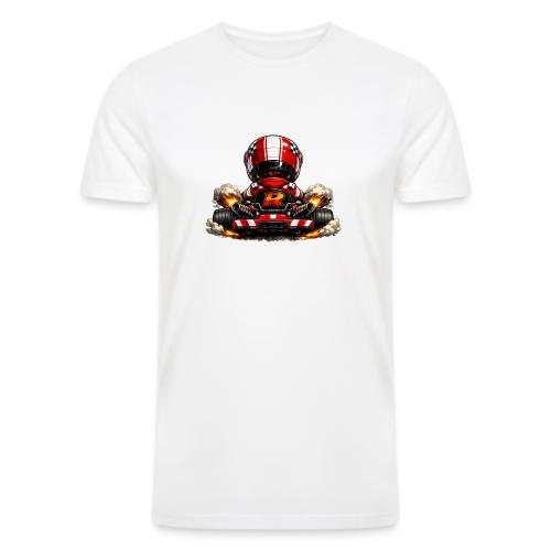 Carcadelogoracerback - Men’s Tri-Blend Organic T-Shirt