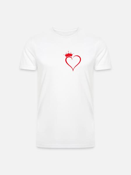 I love my family - Men’s Tri-Blend Organic T-Shirt - white