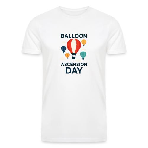 Balloon Ascension Day shirt - Men’s Tri-Blend Organic T-Shirt