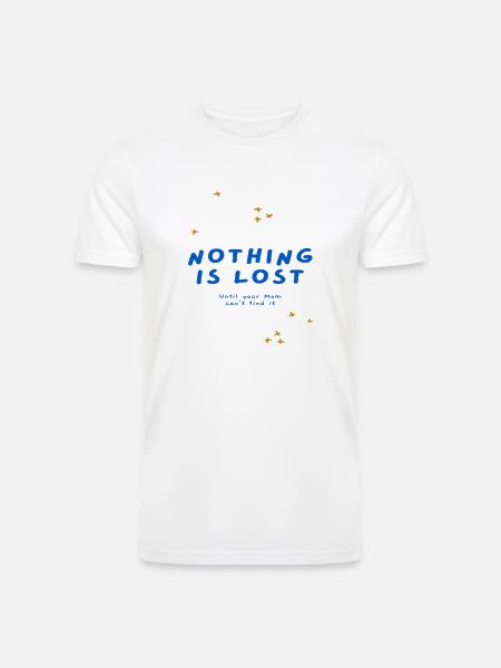 mom - Men’s Tri-Blend Organic T-Shirt - white
