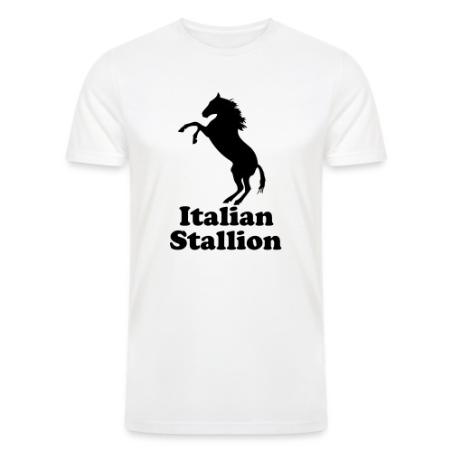 Italian Stallion - Men’s Tri-Blend Organic T-Shirt