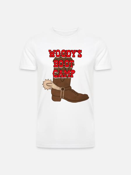 Boot Camp - Men’s Tri-Blend Organic T-Shirt - white