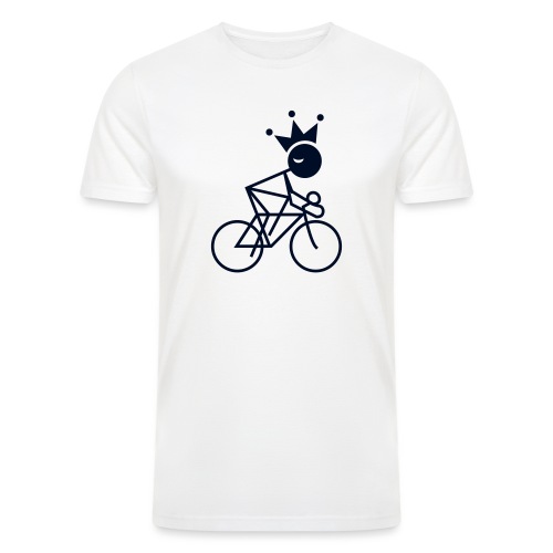 Winky Cycling King - Men’s Tri-Blend Organic T-Shirt