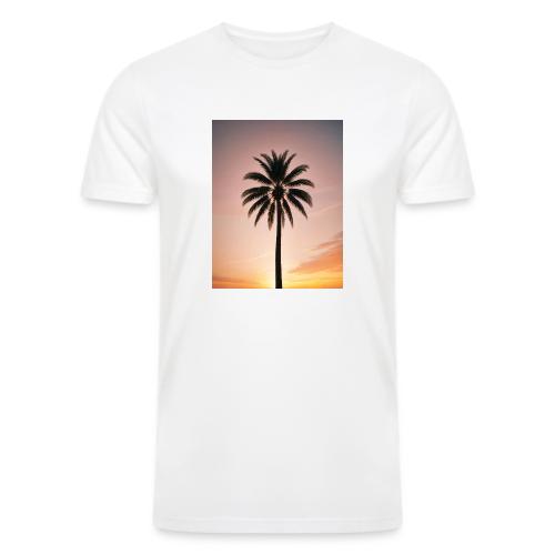 palm peace - Men’s Tri-Blend Organic T-Shirt