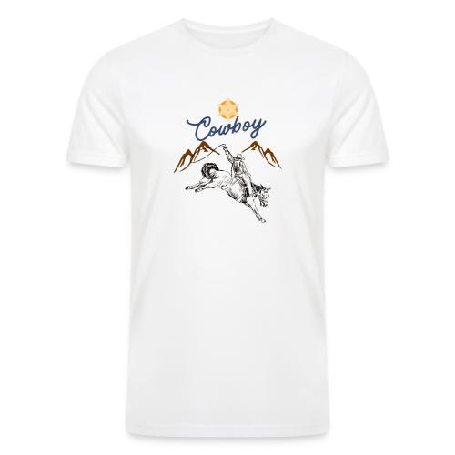 Wild West Cowboy Ride - Men’s Tri-Blend Organic T-Shirt