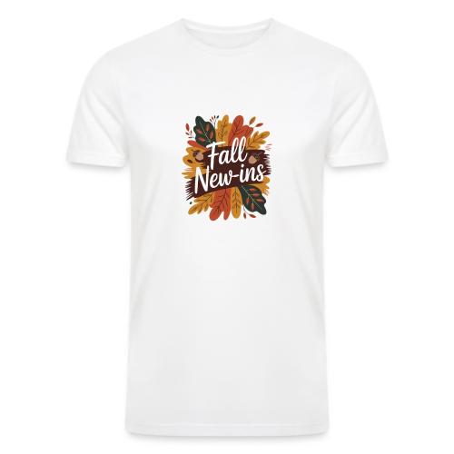 Fall New-Ins Autumn Leaves Acorn Seasonal Outfit - Men’s Tri-Blend Organic T-Shirt