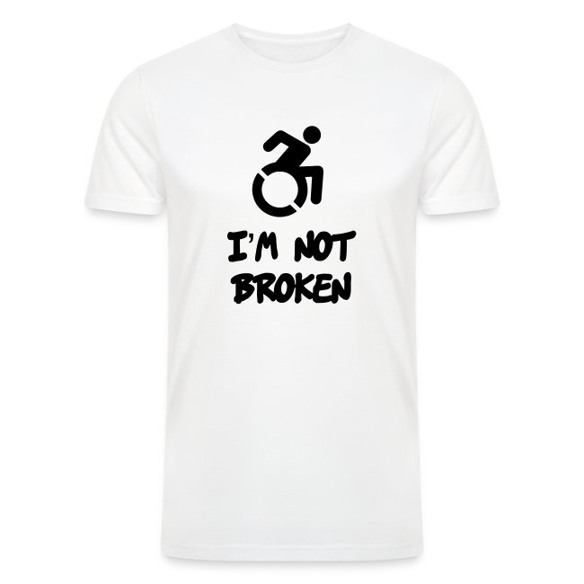 A wheelchair user is not broken! #