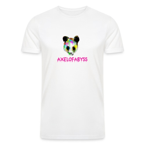 Axelofabyss panda panda paint - Men’s Tri-Blend Organic T-Shirt