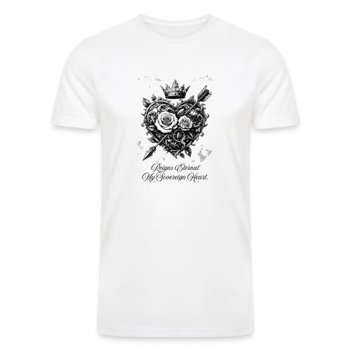 Royal Heart T-Shirt, Mug, & Leggings - Men’s Tri-Blend Organic T-Shirt