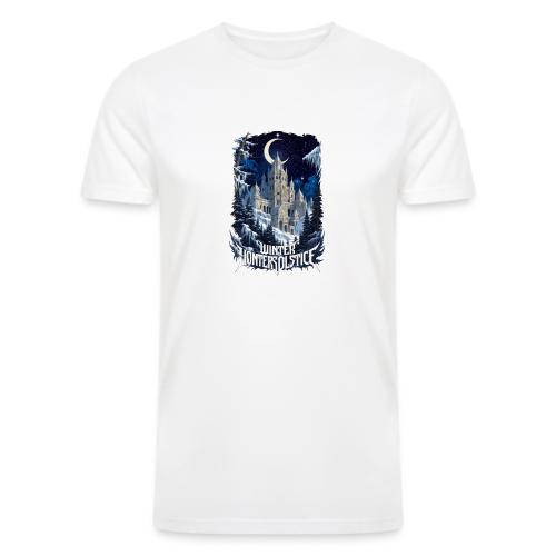 Celestial Winter Temple T-Shirt - Men’s Tri-Blend Organic T-Shirt