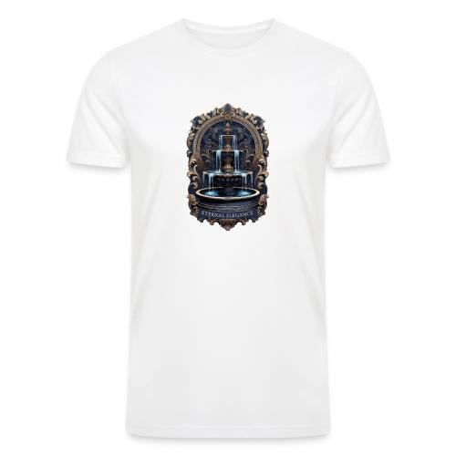 Gilded Baroque Fountain T-Shirt - Men’s Tri-Blend Organic T-Shirt