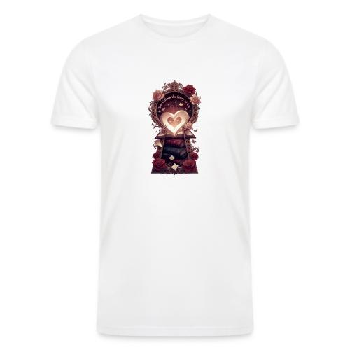 You Unlock the Story of Us Library Gifts T-Shirts - Men’s Tri-Blend Organic T-Shirt