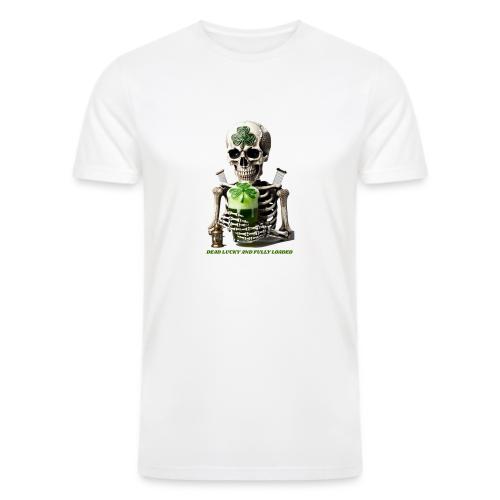 Eternal Stout Skeleton Graphic Tee - Men’s Tri-Blend Organic T-Shirt