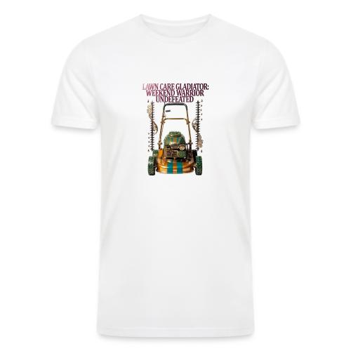 Lawn Care Gladiator T Shirt - Men’s Tri-Blend Organic T-Shirt