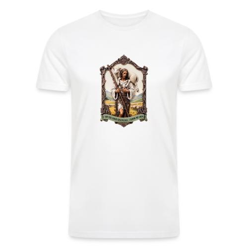 I Am The Good Shepherd T Shirt, Christian Gift - Men’s Tri-Blend Organic T-Shirt
