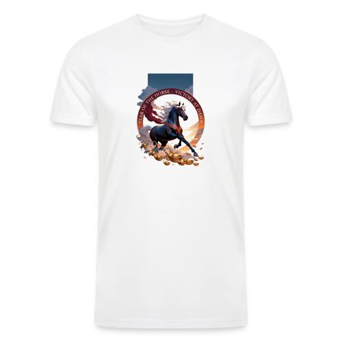 Year of the Horse Dawn T Shirt,Lunar New Year Gift - Men’s Tri-Blend Organic T-Shirt