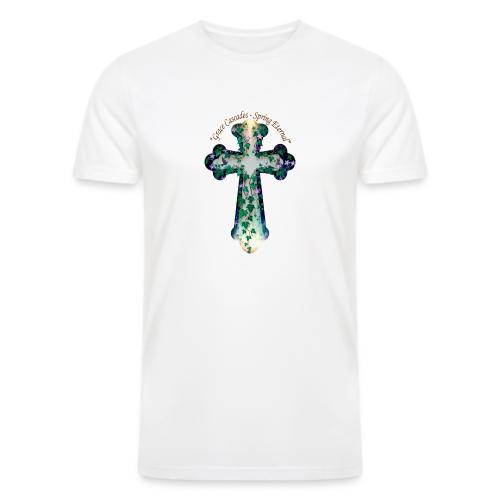 Easter Grace Cascades Eternal T Shirt, Mercy Gift - Men’s Tri-Blend Organic T-Shirt