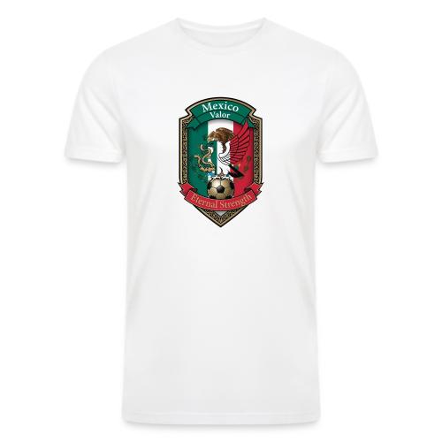 Mexico Eagle Valor T-Shirt, Pride Badge Gift - Men’s Tri-Blend Organic T-Shirt