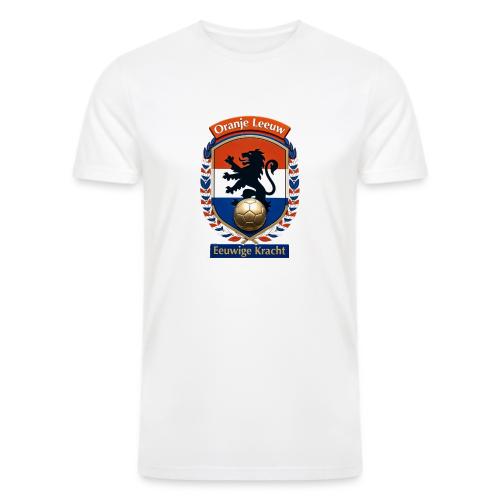 Netherlands Lion Premium T-Shirt, Dutch Flag Gift - Men’s Tri-Blend Organic T-Shirt