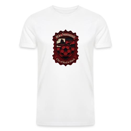 Flamengo Scarlet Summit T-Shirt, Football Gift - Men’s Tri-Blend Organic T-Shirt