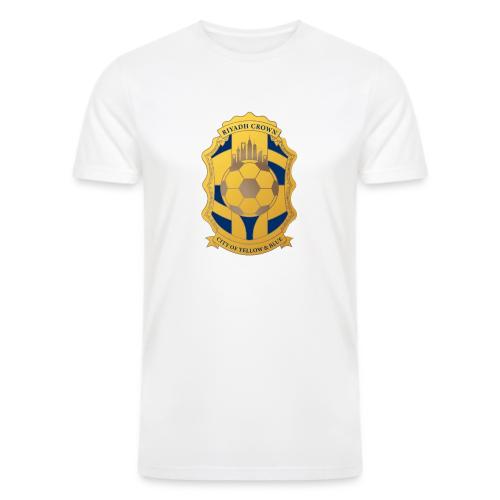 Riyadh Crown T Shirt, Modern Desert Pride Gift - Men’s Tri-Blend Organic T-Shirt