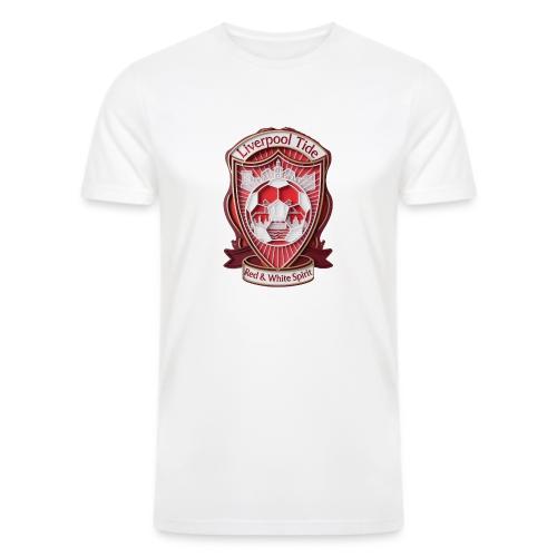 Liverpool Tide T Shirt, Soccer City Pride Gift - Men’s Tri-Blend Organic T-Shirt