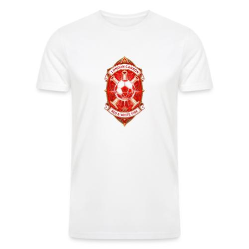 Red London Cannon T Shirt,Football City Pride Gift - Men’s Tri-Blend Organic T-Shirt