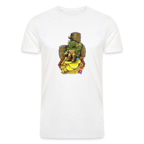 Angry Irish Leprechaun - Men’s Tri-Blend Organic T-Shirt