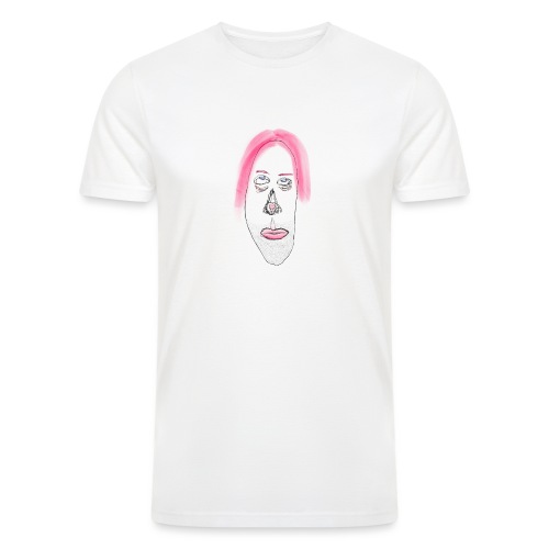 Pink is fine - Men’s Tri-Blend Organic T-Shirt