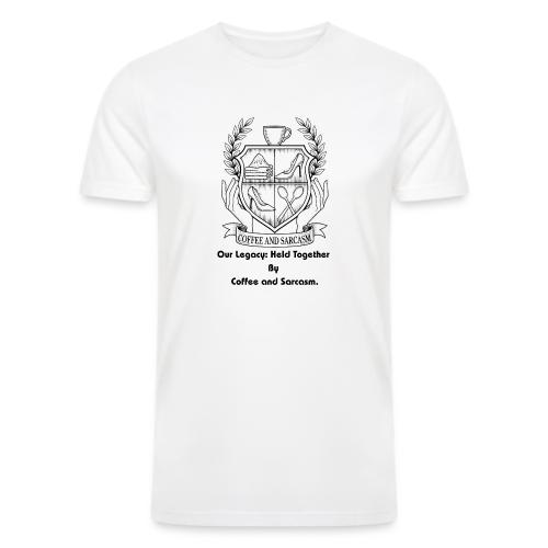 Sarcastic Mom T-Shirt, Mug - Men’s Tri-Blend Organic T-Shirt