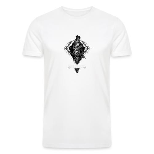 Wilted Rose Turning | Some sorrows don't echo back - Men’s Tri-Blend Organic T-Shirt