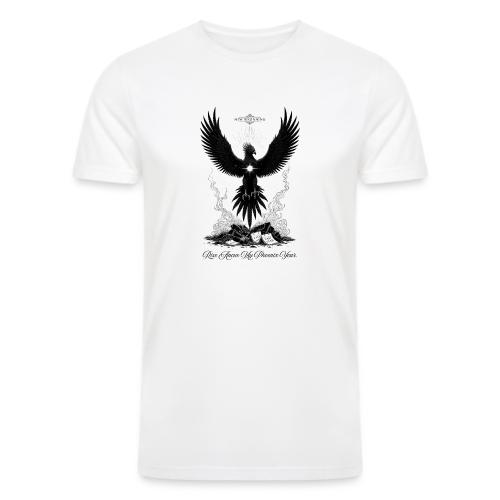 The Phoenix of Renewal T-Shirt - Men’s Tri-Blend Organic T-Shirt