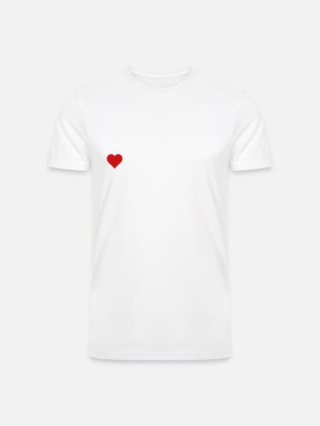 i love photography - Men’s Tri-Blend Organic T-Shirt - white