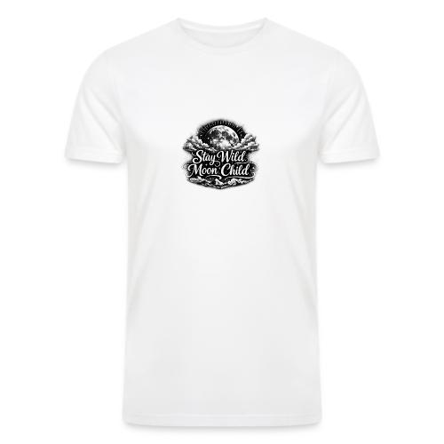 Stay Wild Moon Child - Men’s Tri-Blend Organic T-Shirt