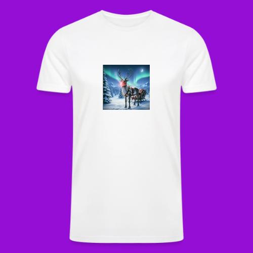 Rudolph the red nosed reindeer - Men’s Tri-Blend Organic T-Shirt