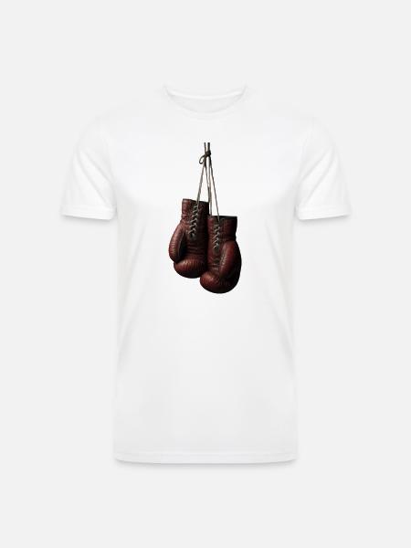 Boxing - Men’s Tri-Blend Organic T-Shirt - white