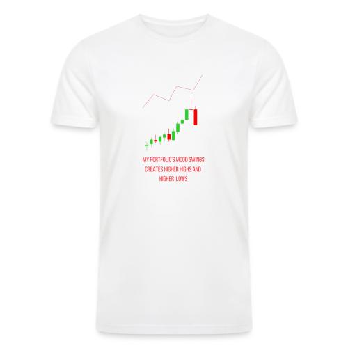 Technical Analysis Trading T-Shirt| Sarcastic - Men’s Tri-Blend Organic T-Shirt