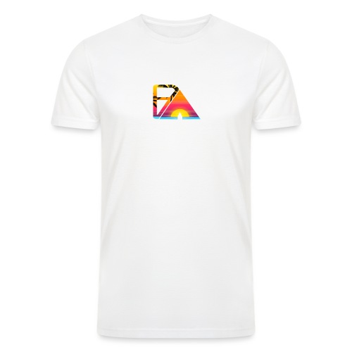 Beach theme - Men’s Tri-Blend Organic T-Shirt