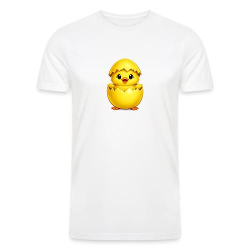 Easter Chick yellow - Men’s Tri-Blend Organic T-Shirt