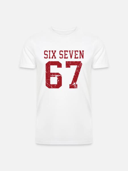 67 - Six Seven SixSeven 6-7 - Men’s Tri-Blend Organic T-Shirt -