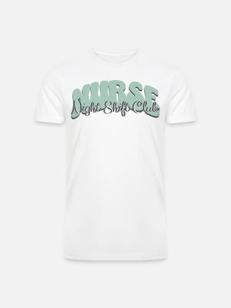 Nurse Night Shift Club - Men’s Tri-Blend Organic T-Shirt -