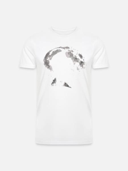Bigfoot BMX Jump - Men’s Tri-Blend Organic T-Shirt -