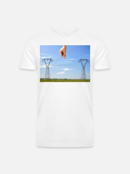 Don't Touch! - Men’s Tri-Blend Organic T-Shirt -