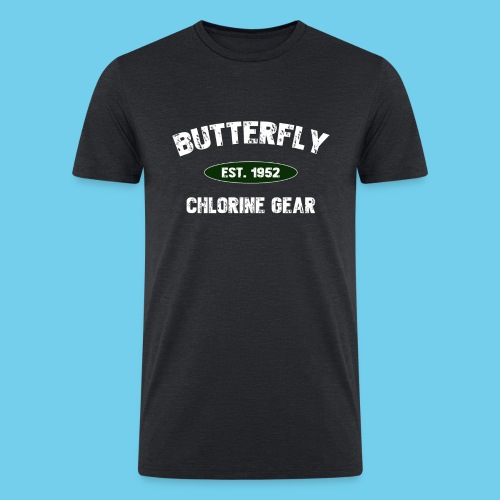 Butterfly est 1952-M - Men’s Tri-Blend Organic T-Shirt