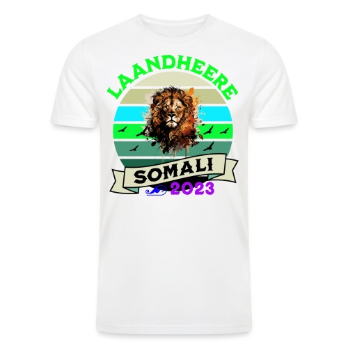 Laandheere- somalian - somali clothes-somali dress - Men’s Tri-Blend Organic T-Shirt