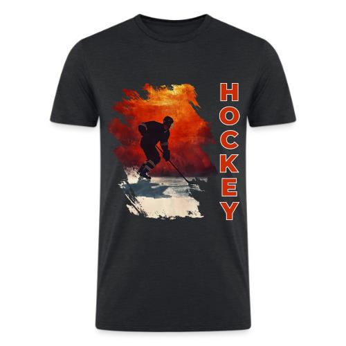 Hockey Vibes - Men’s Tri-Blend Organic T-Shirt