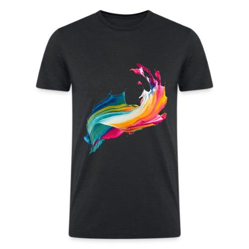 Spectrum Stream - Men’s Tri-Blend Organic T-Shirt