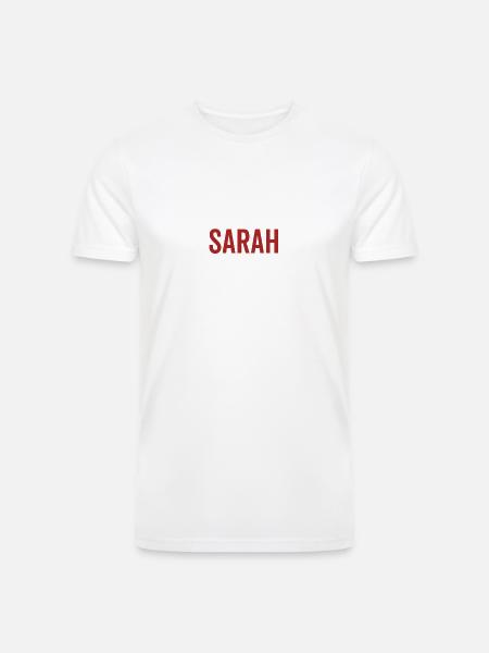 No Sarah No Life - Men’s Tri-Blend Organic T-Shirt -